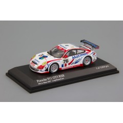 1:64 Масштабная модель Porsche 911 GT3 RSR Narac/Lietz/Long, 24h Le Mans 2007