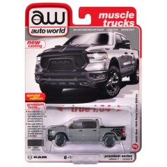 1:64 Масштабная модель Auto World 2023 Dodge Ram Rebel Havoc Edition