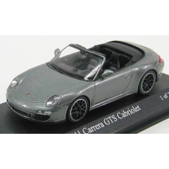 1:43 Масштабная модель Porsche 911 GTS Cabriolet (997 II) 2011 Grey Metallic