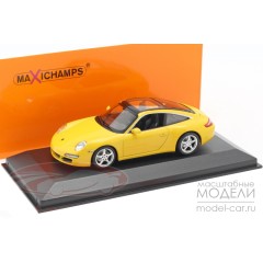 1:43 Масштабная модель Porsche 911 Targa - 2006 (yellow)