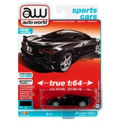 1:64 Масштабная модель CHEVROLET Corvette C8 Black