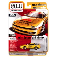 1:64 Масштабная модель Auto World 1991 Mitsubishi 3000 GT  (Auto World Store Exclusive)