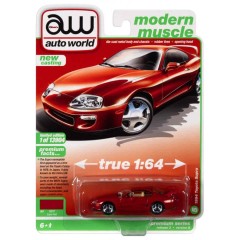 1:64 Масштабная модель TOYOTA SUPRA 1993 SUPER RED