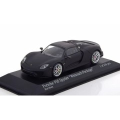 1:43 Масштабная модель Porsche 918 Spyder 2015 (matt black)