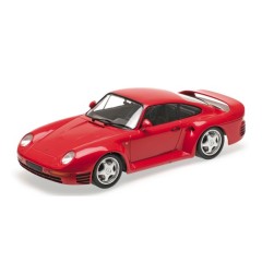 1:18 Масштабная модель Porsche 959 1987 (red)