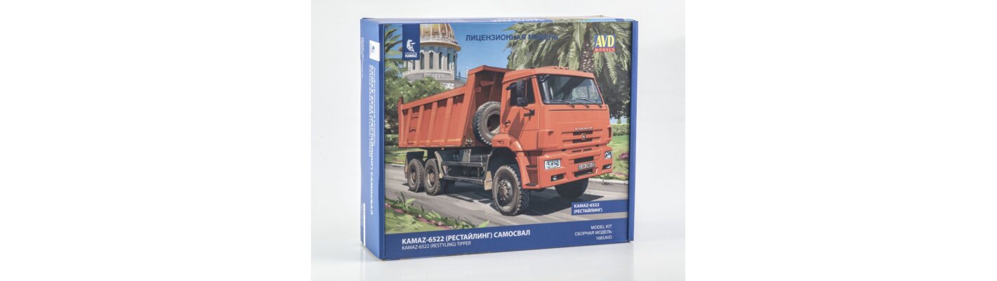 КАМАЗ-6522 (рестайлинг) самосвал от AVD Models!