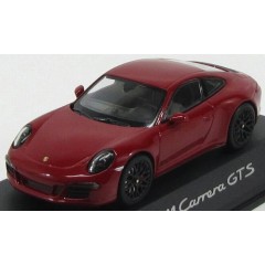 1:43 Масштабная модель Porsche 991 Carrera Coupe GTS 2014 Red