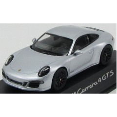1:43 Масштабная модель Porsche 991 Carrera Coupe GTS 2014 Silver