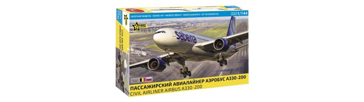 Пассажирский авиалайнер Аэробус А-330-200 от Звезды!
