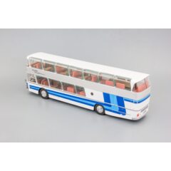1:43 Масштабная модель Автобус NEOPLAN SKYLINER NH22L 1983 White/Blue