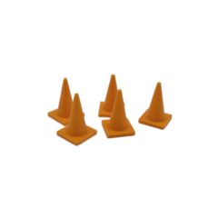 1:24 Конус дорожный, набор 5шт