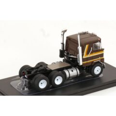 1:43 Масштабная модель седельный тягач MACK Serie F 1977 Brown/Orange/Yellow
