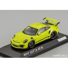 1:43 Масштабная модель Porsche 991 GT3 RS (lime green)