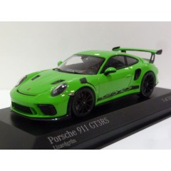 1:43 Масштабная модель Porsche 991 II GT3 RS - 2018 (lizard green / black wheels)