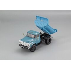 1:43 Масштабная модель Автомобиль самосвал ММЗ-555, Телави, Грузия - 1980 г.