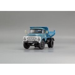 1:43 Масштабная модель Автомобиль самосвал ММЗ-555, Телави, Грузия - 1980 г.