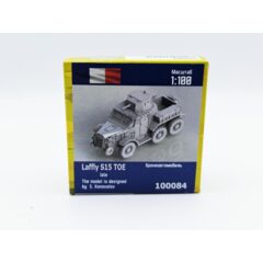 1:100 Сборная модель Французский бронеавтомобиль Laffly S15 TOE (поздний)