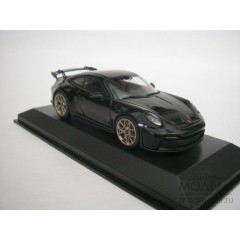 1:43 Масштабная модель Porsche 992 GT3 - 2021 (deep black met.)