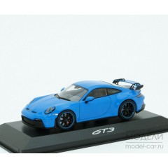 1:43 Масштабная модель Porsche 992 GT3 - 2021 (shark blue)
