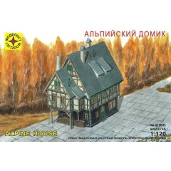 1:120 Сборная модель Альпийский домик