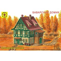 1:120 Сборная модель Баварский домик