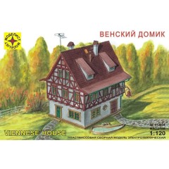 1:120 Сборная модель Венский домик