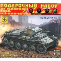 1:35 Подарочный набор Немецкий танк Т II D