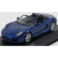 1:43 Масштабная модель Porsche Boxter (981) 2012 Blue Metallic