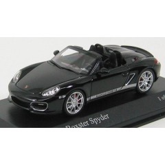 1:43 Масштабная модель Porsche Boxter Spyder (987) 2010 Black