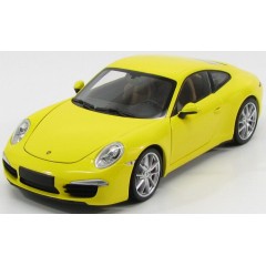 1:18 Масштабная модель Porsche Carrera S (991) 2011 Yellow (l.e.504 pcs)