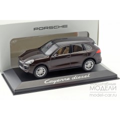 1:43 Масштабная модель Porsche Cayenne Diesel - 2014 (brown)