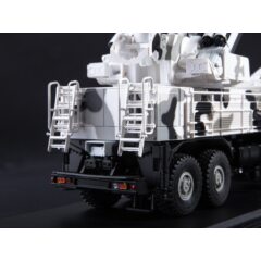 1:43 Масштабная модель КАМАЗ-6560 ЗРПК 96К6 (Панцирь-С1) камуфляж Арктика