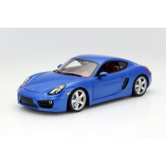1:18 Масштабная модель Porsche Cayman 2012 (blue metallic)