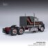 1:43 Масштабная модель седельный тягач FORD LTL-9000 1978 Dark Grey Metallic/Black/Red