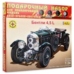 1:24 Подарочный набор. Сборная модель Bentley 4,5L