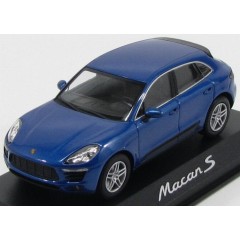 1:43 Масштабная модель Porsche Macan S 2013 Blue