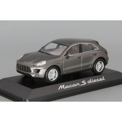 1:43 Масштабная модель Porsche Macan S Diesel 2014 Agate Grey Metallic