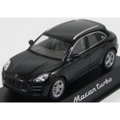 1:43 Масштабная модель Porsche Macan Turbo 2013 Black