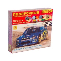 1:43 Подарочный набор. Сборная модель Subaru Импреза WRC