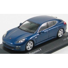 1:43 Масштабная модель Porsche Panamera 4 2011 Blue Metallic