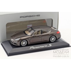 1:43 Масштабная модель Porsche Panamera S (Facelift 2013) (brown met)