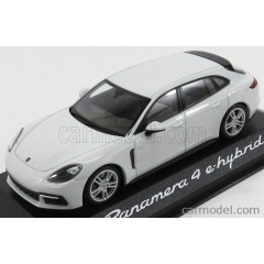1:43 Масштабная модель Porsche Panamera Sport Turismo E-Hybrid (white)