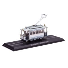 1:87 Масштабная модель Трамвай 1907 Motrice белый