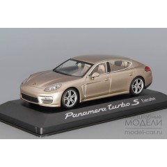 1:43 Масштабная модель Porsche Panamera Turbo S Executive - 2016 (goldmet)
