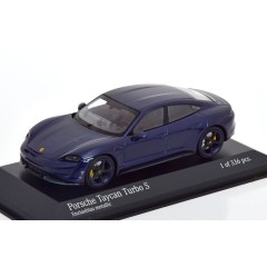 1:43 Масштабная модель Porsche Taycan Turbo S - 2020 (blue)