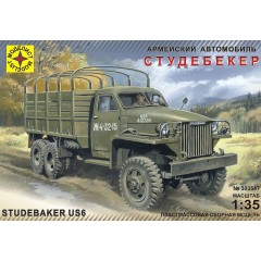1:35 Сборная модель армейский грузовик STUDEBAKER US6