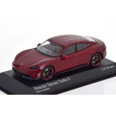 1:43 Масштабная модель Porsche Taycan Turbo S - 2020 (red)