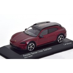 1:43 Масштабная модель Porsche Taycan Turbo S Cross Tourismo - 2021 (red)