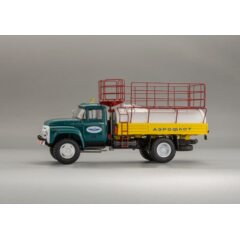 1:43 Масштабная модель Автомобиль для обслуживания самолётов «АС-157», Москва Аэропорт «Шереметьево» 1977 г.