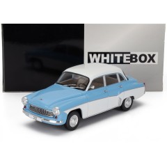 1:24 Масштабная модель WARTBURG 312 1965 Light Blue/White